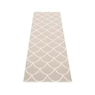 Kotte gångmatta - linen/vanilla, 70x375 cm - Pappelina