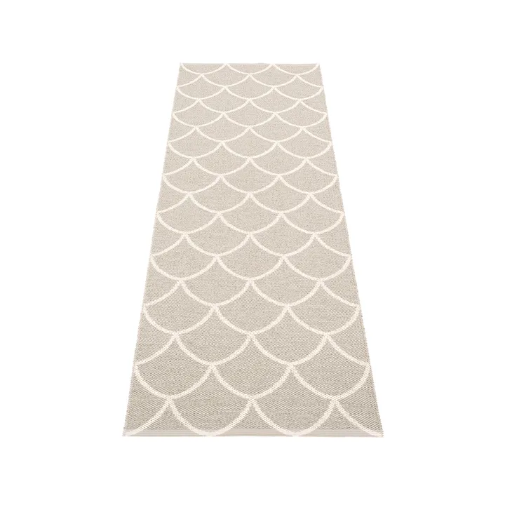 Kotte gångmatta - linen/vanilla, 70x375 cm - Pappelina