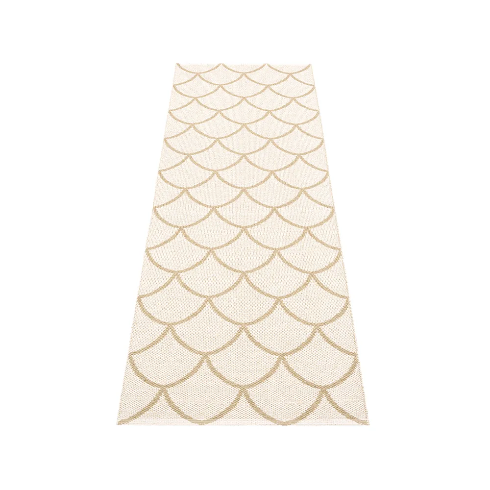 Kotte gångmatta, sand/vanilla, 70x300 cm Pappelina