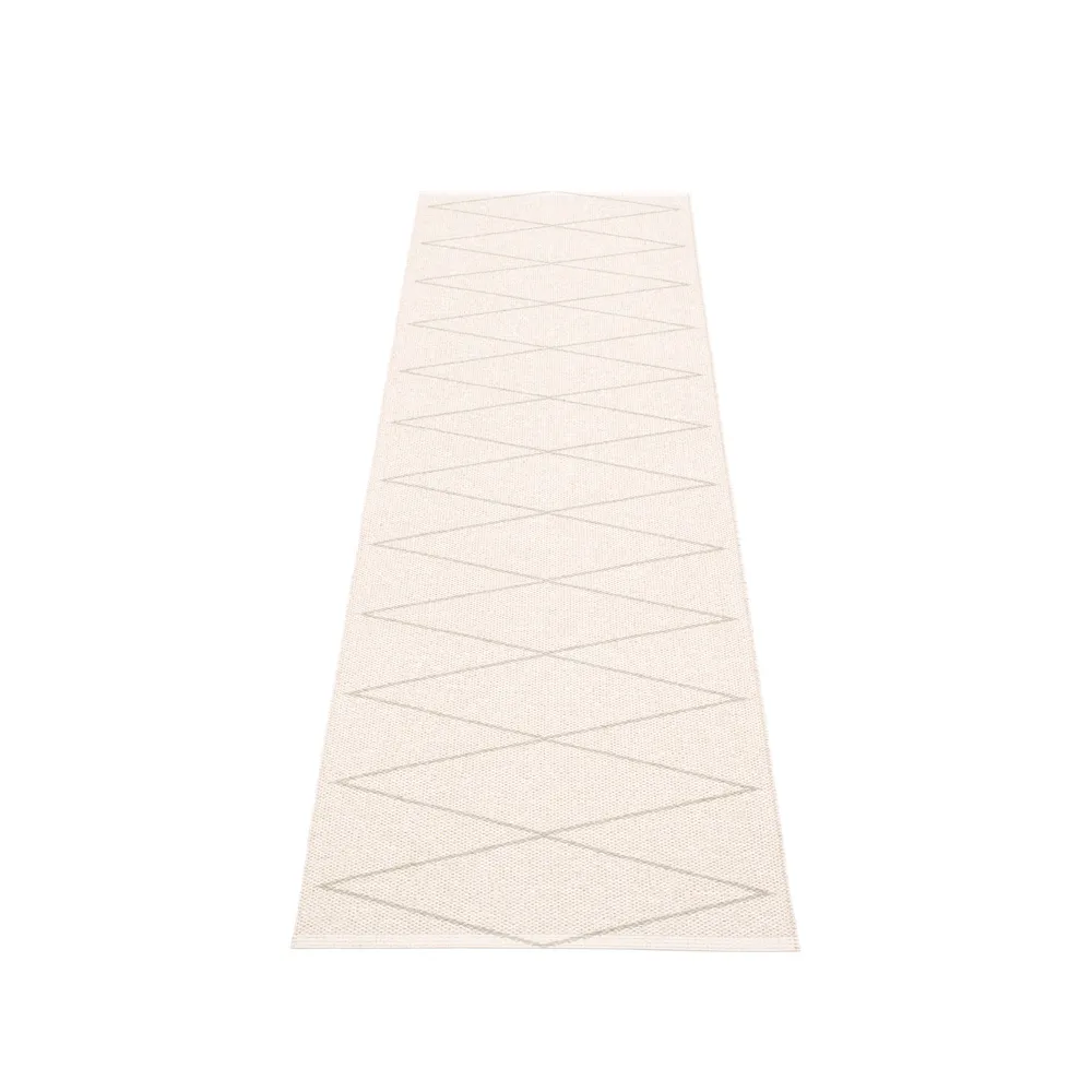 Max gångmatta, linen/vanilla, 70x240 cm Pappelina