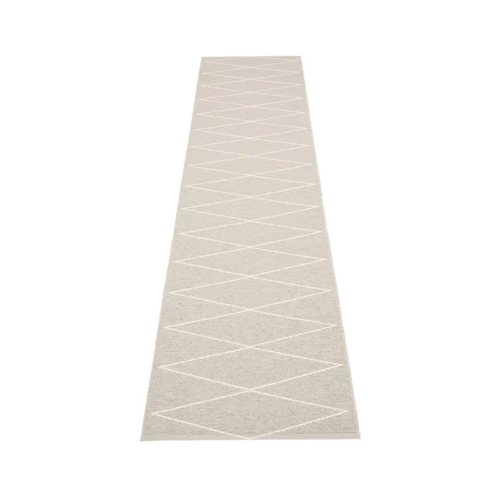Max gångmatta - linen/vanilla, 70x400 cm - Pappelina