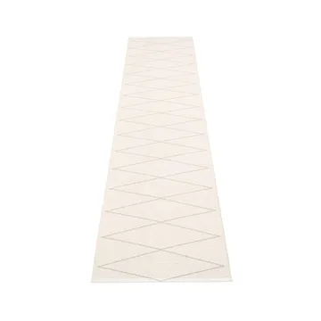 Max gångmatta - linen/vanilla, 70x400 cm - Pappelina