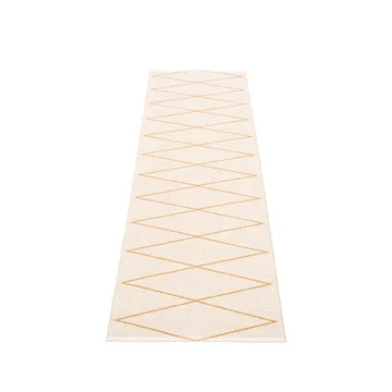 Max gångmatta - ochre/vanilla, 70x240 cm - Pappelina