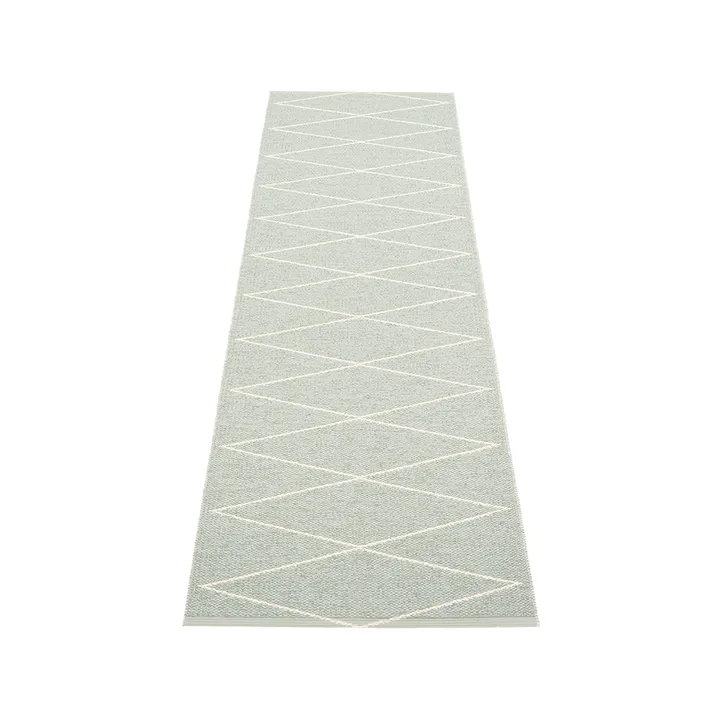 Max gångmatta - sage/vanilla, 70x160 cm - Pappelina