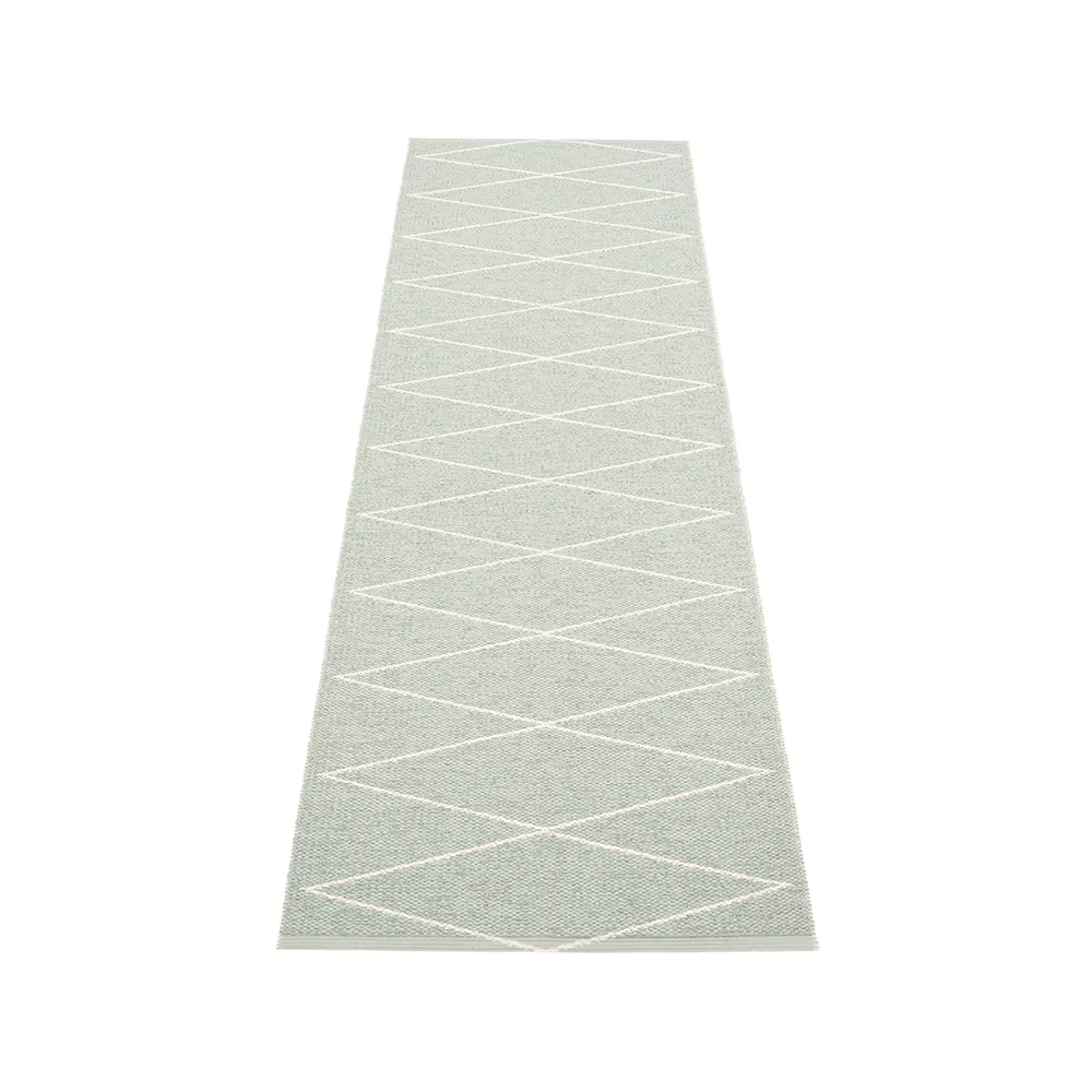 Max gångmatta, sage/vanilla, 70x320 cm Pappelina
