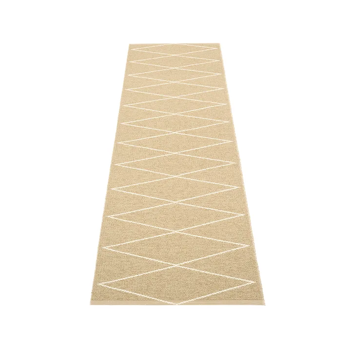 Max gångmatta - sand/vanilla, 70x320 cm - Pappelina