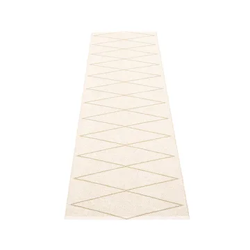 Max gångmatta - sand/vanilla, 70x320 cm - Pappelina