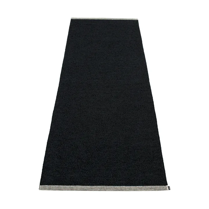 Mono gångmatta black - 85x260 cm - Pappelina
