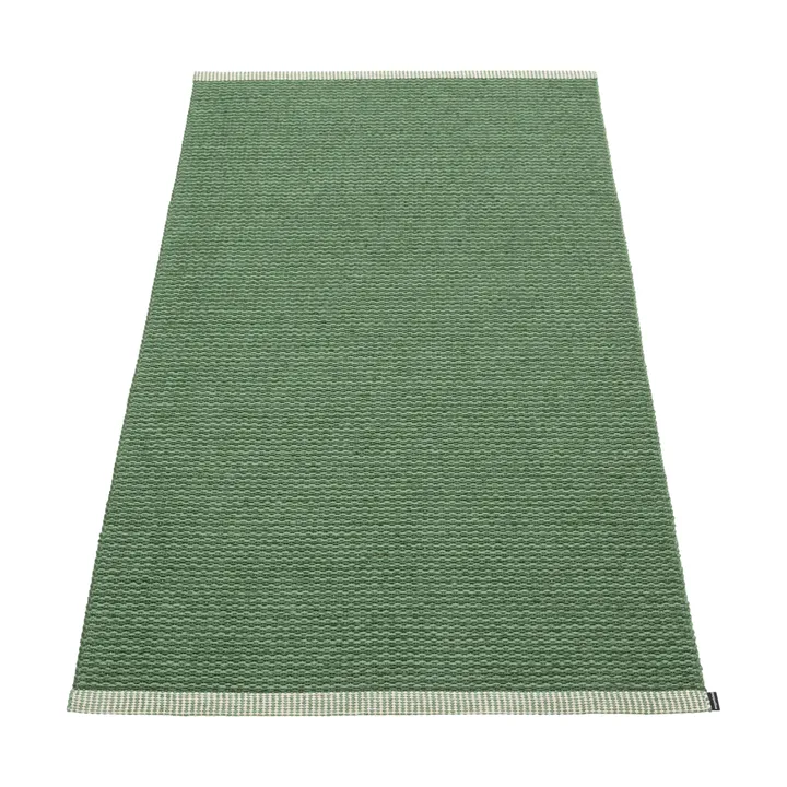 Mono gångmatta - Leaf-oregano, 85x160 cm - Pappelina