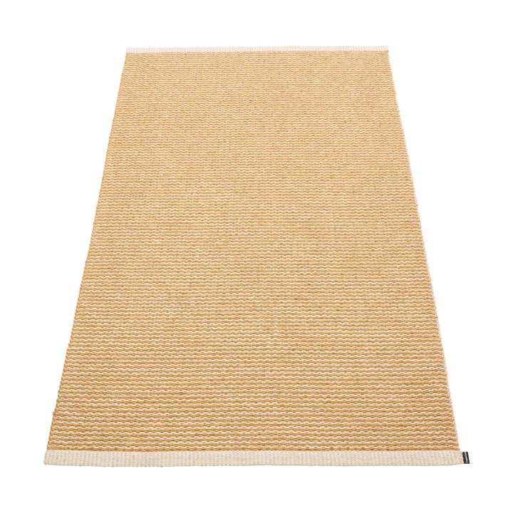 Mono gångmatta - Ochre-cream, 85x160 cm - Pappelina