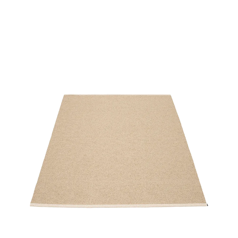 Mono matta, beige/light nougat, 230x320 cm Pappelina