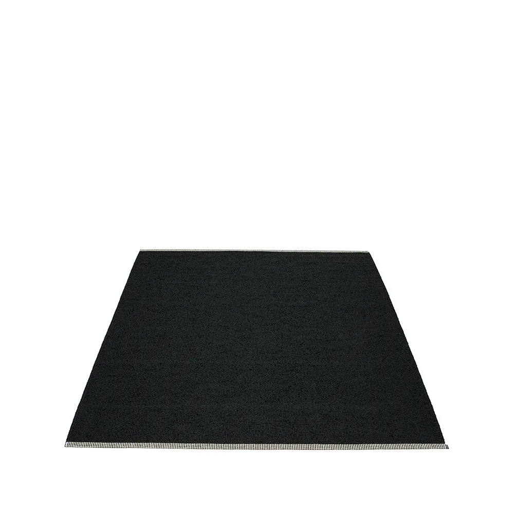 Mono matta, black, 180x220 cm Pappelina
