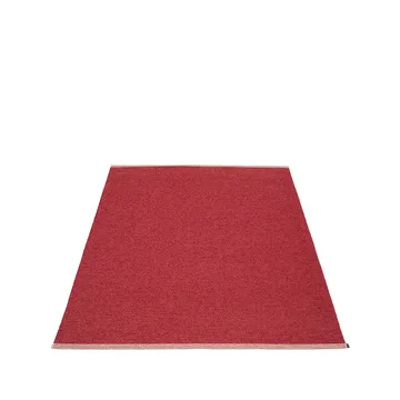 Mono matta - blush/dark red, 140x200 cm - Pappelina