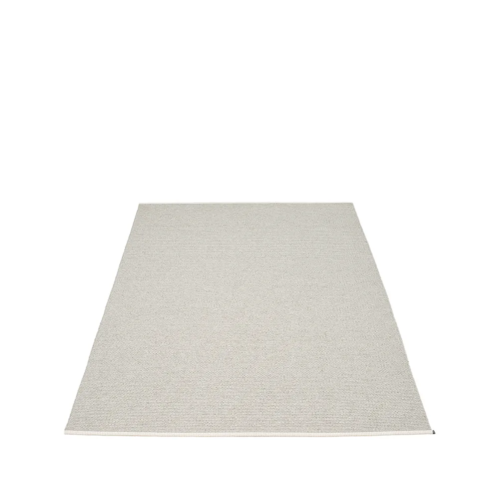 Mono matta, fossil grey/warm grey, 140x200 cm Pappelina