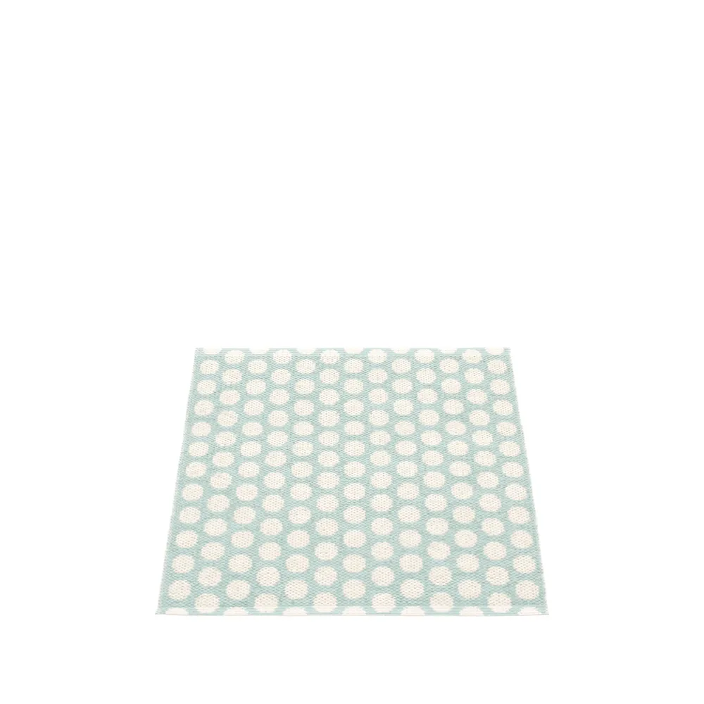 Noa badrumsmatta, pale turquoise/vanilla, 70x90 cm Pappelina
