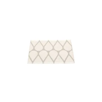 Otis badrumsmatta - linen/white, 70x50 cm - Pappelina