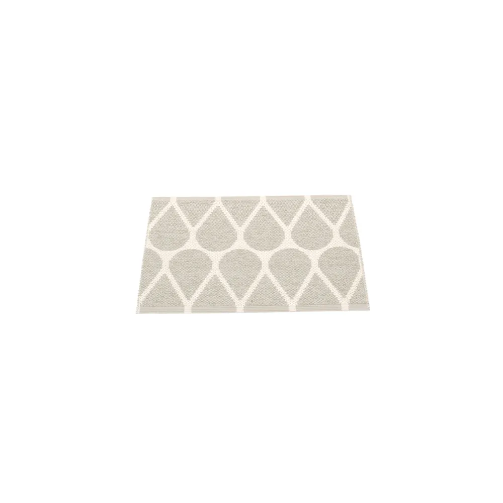 Otis badrumsmatta, linen/white, 70x50 cm Pappelina
