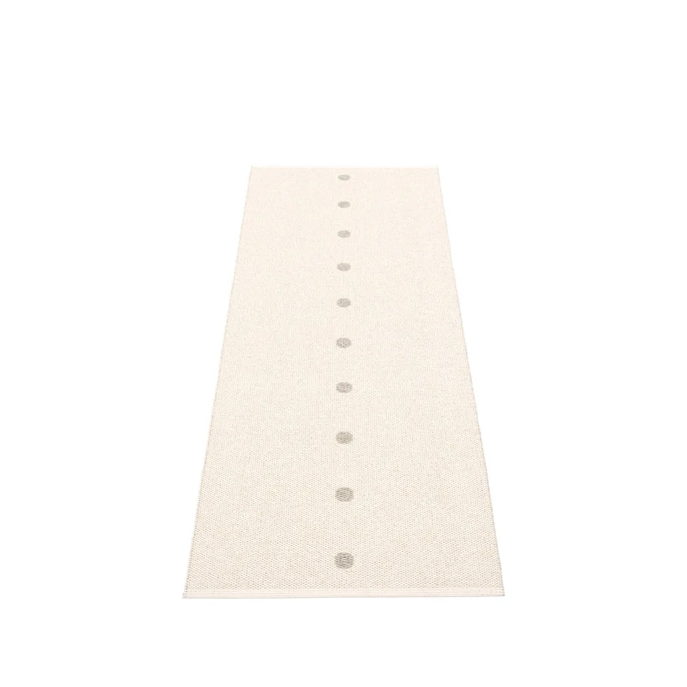 Peg gångmatta, linen/vanilla, 70x200 cm Pappelina