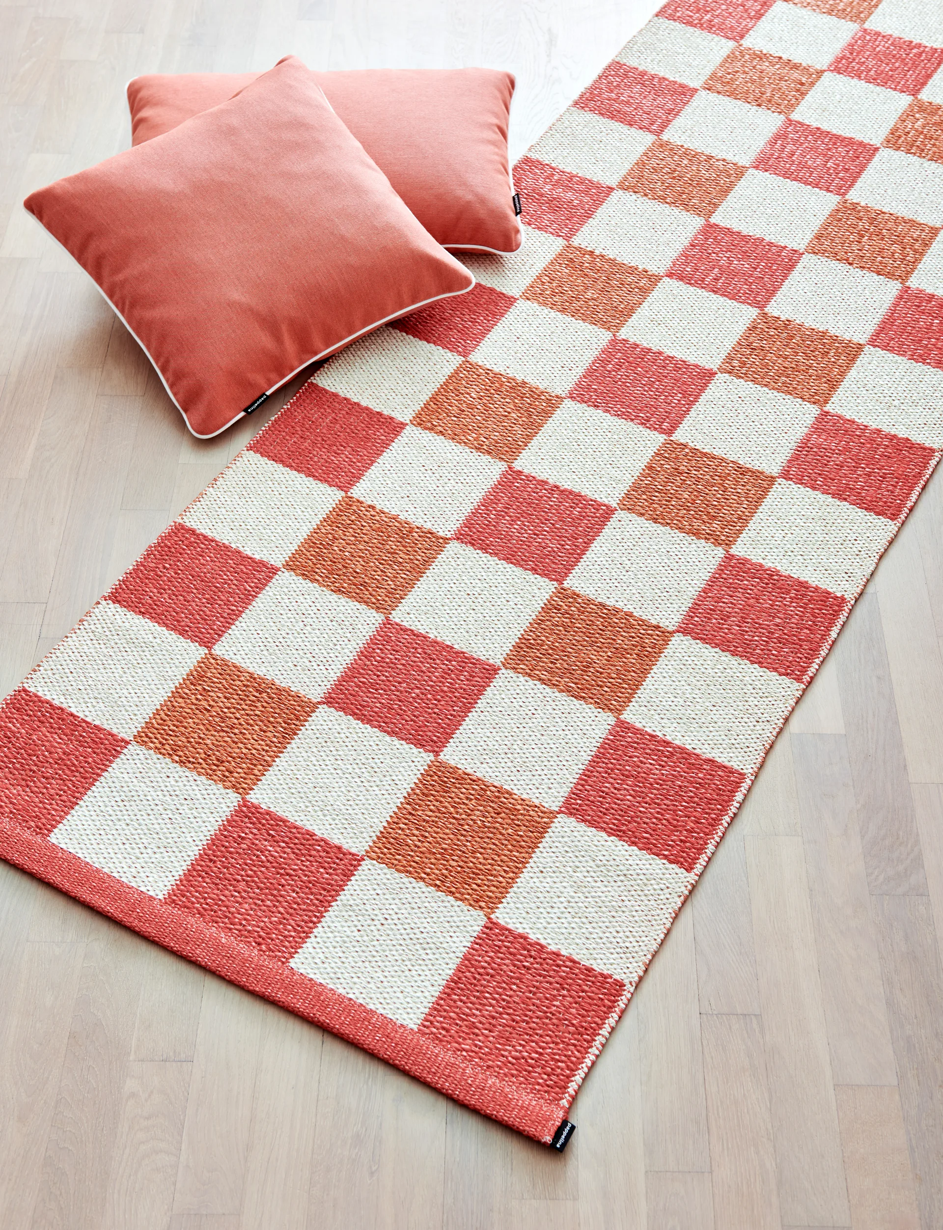 Pix gångmatta, Flamingo-vanilla, 70x300 cm Pappelina