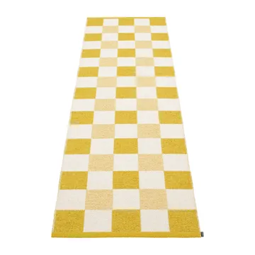 Pix gångmatta - Mustard-vanilla, 70x240 cm - Pappelina