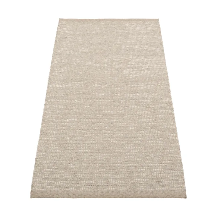 Sam matta - Dark linen-linen, 70x150 cm - Pappelina