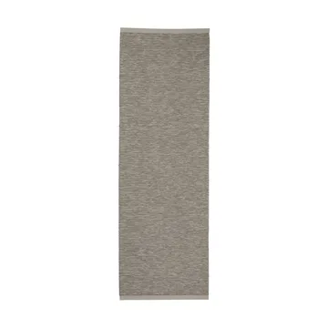 Sam matta - Warm grey-charcoal, 70x225 cm - Pappelina