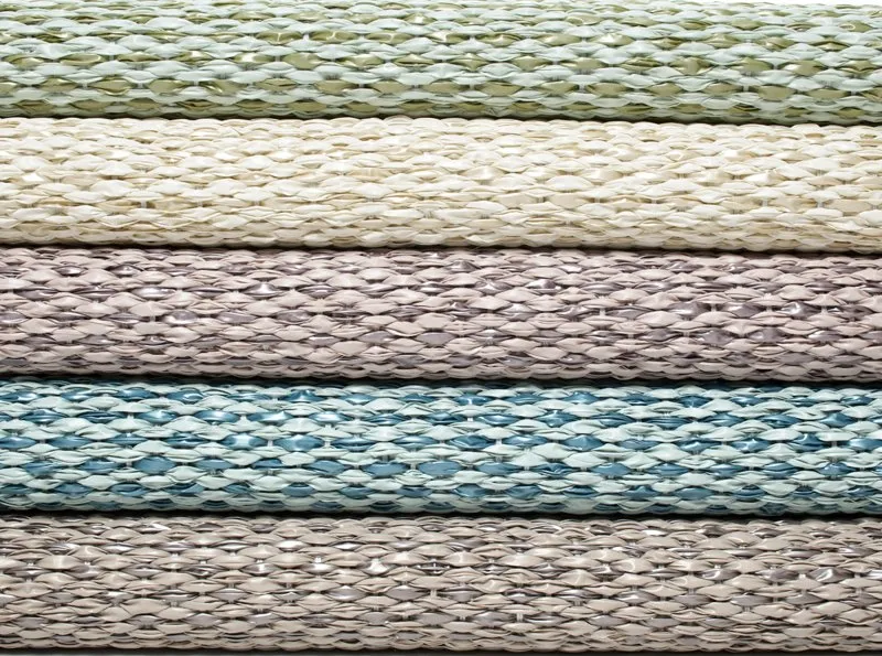 Svea gångmatta vanilla/beige metallic, 70x240 cm Pappelina