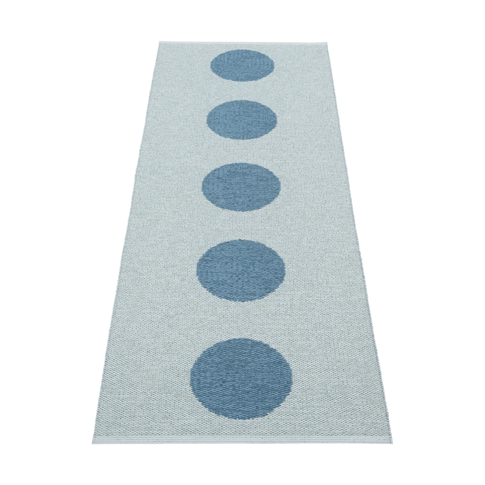 Vera Pop matta, Blue-blue fog 200x70 cm Pappelina