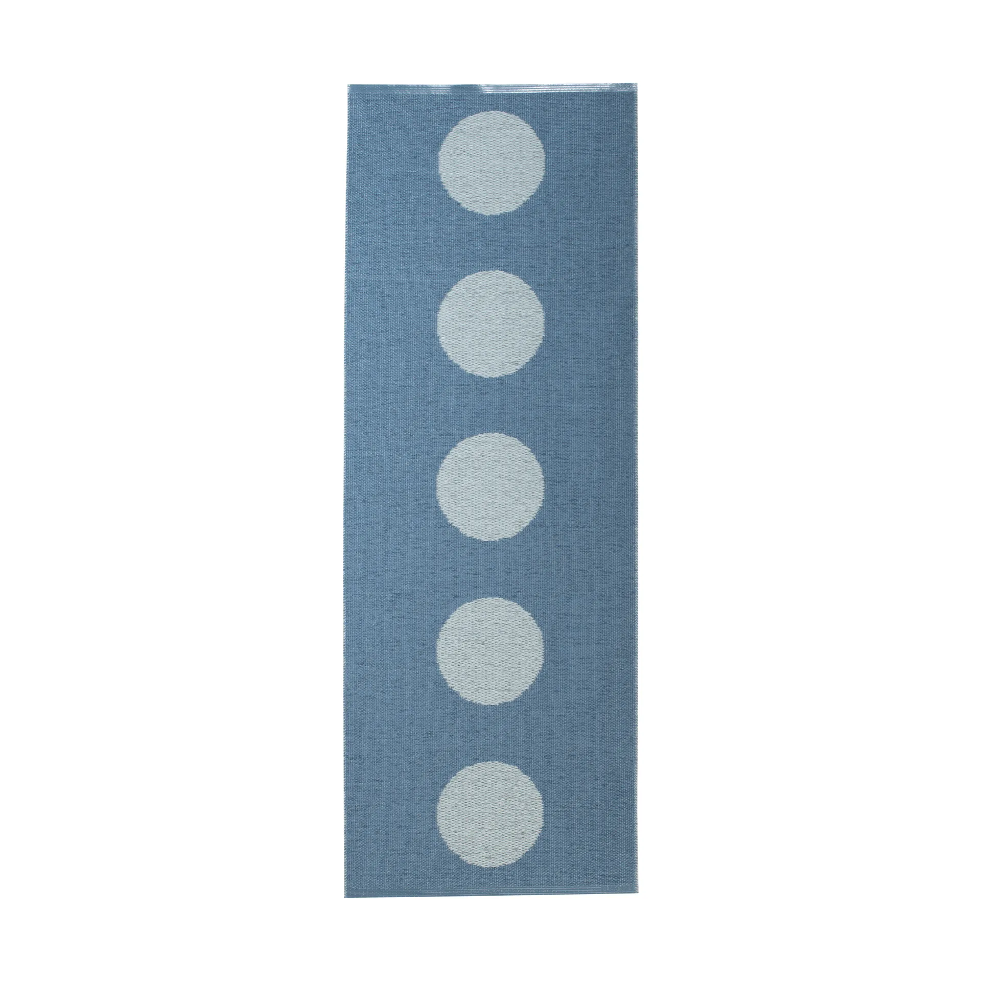 Vera Pop matta, Blue-blue fog 200x70 cm Pappelina