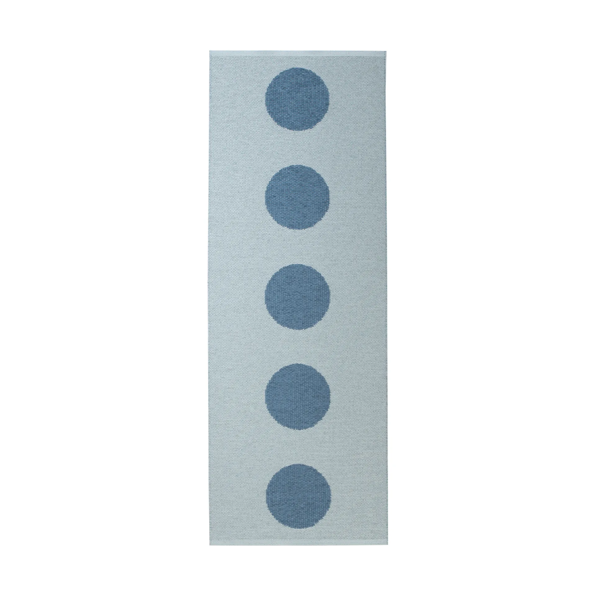 Vera Pop matta, Blue-blue fog 200x70 cm Pappelina