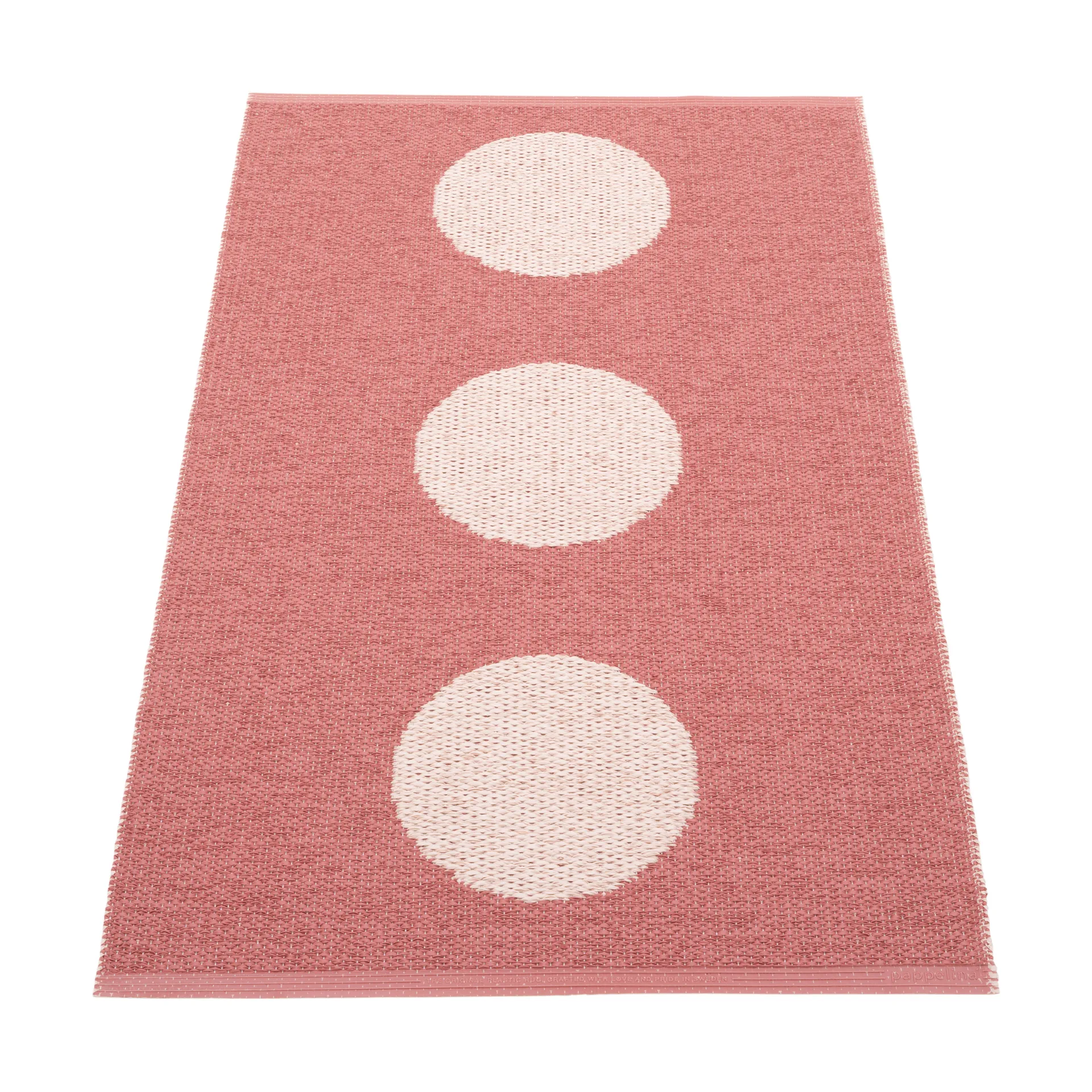 Vera Pop matta, Blush-pearl pink 120x70 cm Pappelina
