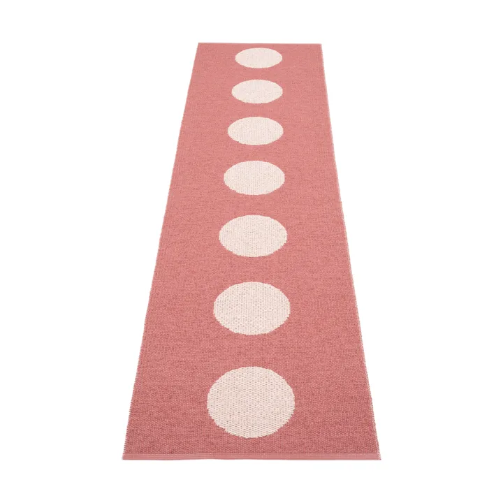 Vera Pop matta - Blush-pearl pink 280x70 cm - Pappelina