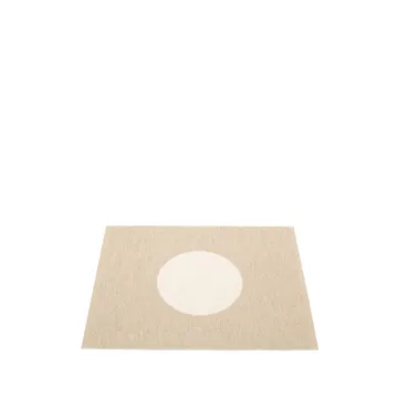 Vera small one matta - beige/vanilla, 70x90 cm - Pappelina