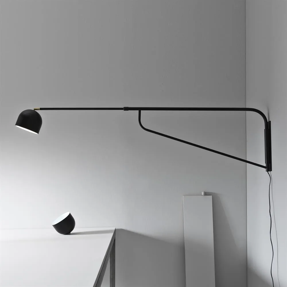 Bellman 205 vägglampa, svart Pholc