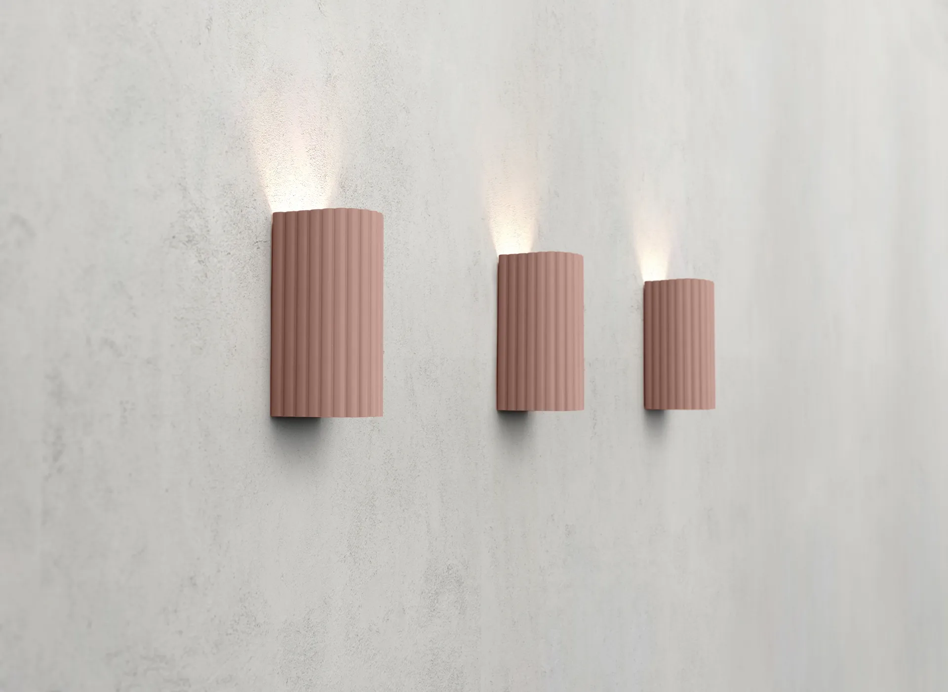 Donna 15 vägglampa, Amber green Pholc