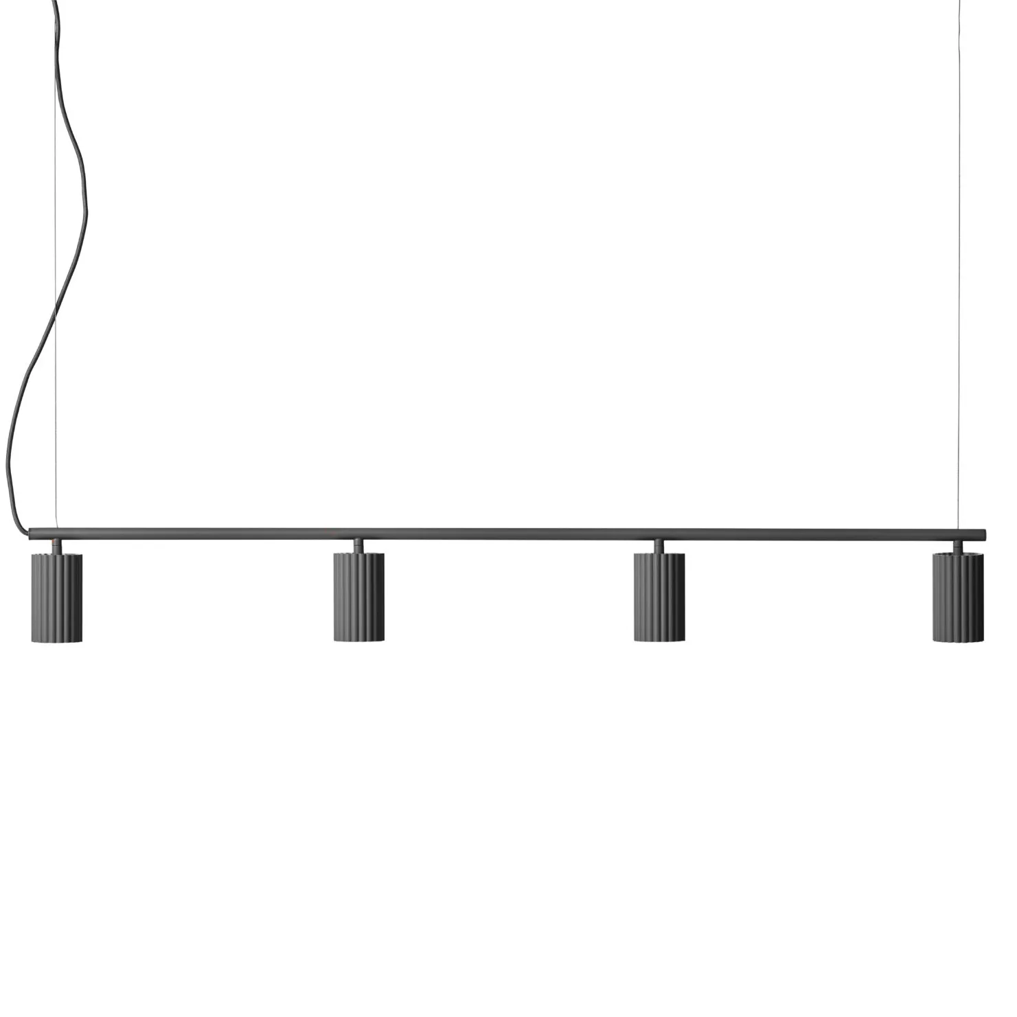 Donna Line 120 taklampa, Black ink Pholc