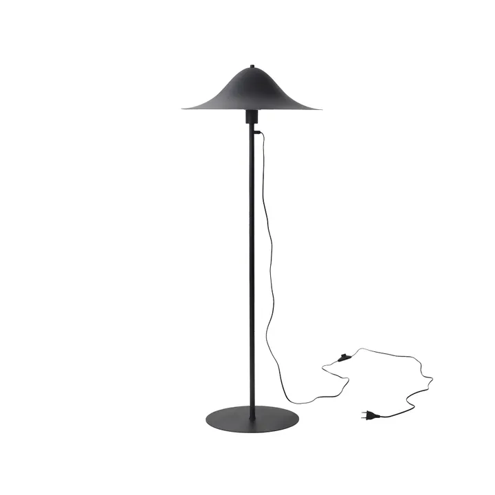 Hans 130 golvlampa - svart matt - Pholc