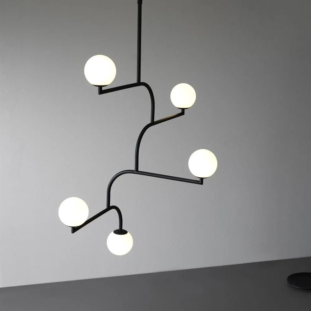 Mobil 100 taklampa, svart Pholc