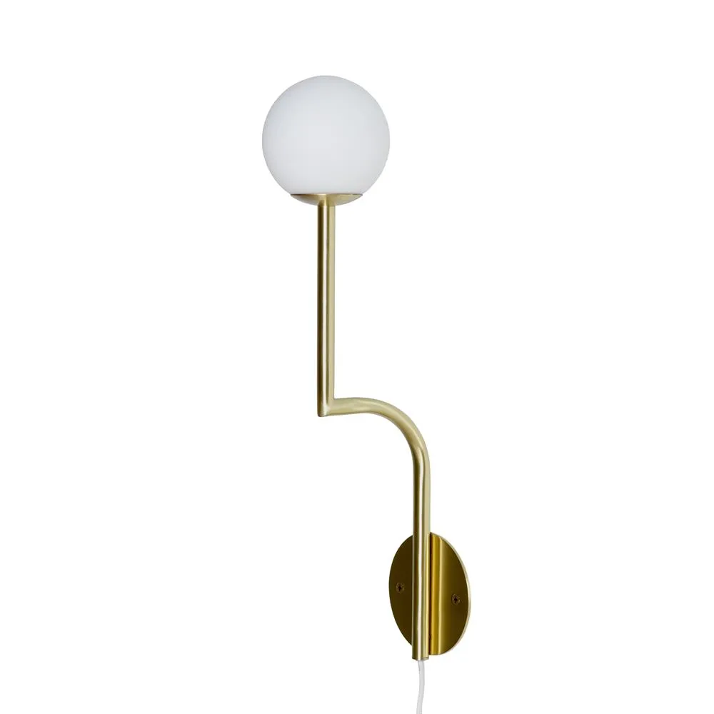 Mobil 46 vägglampa, mässing Pholc