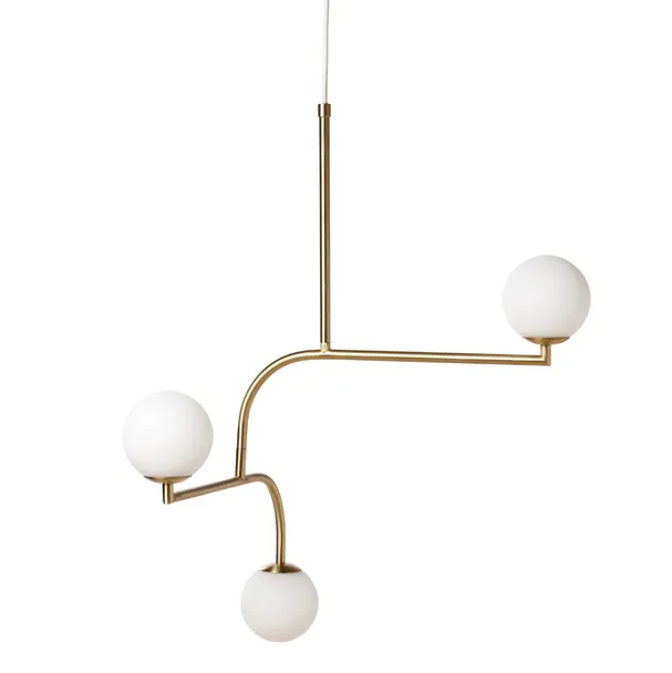 Mobil 70 taklampa, mässing Pholc