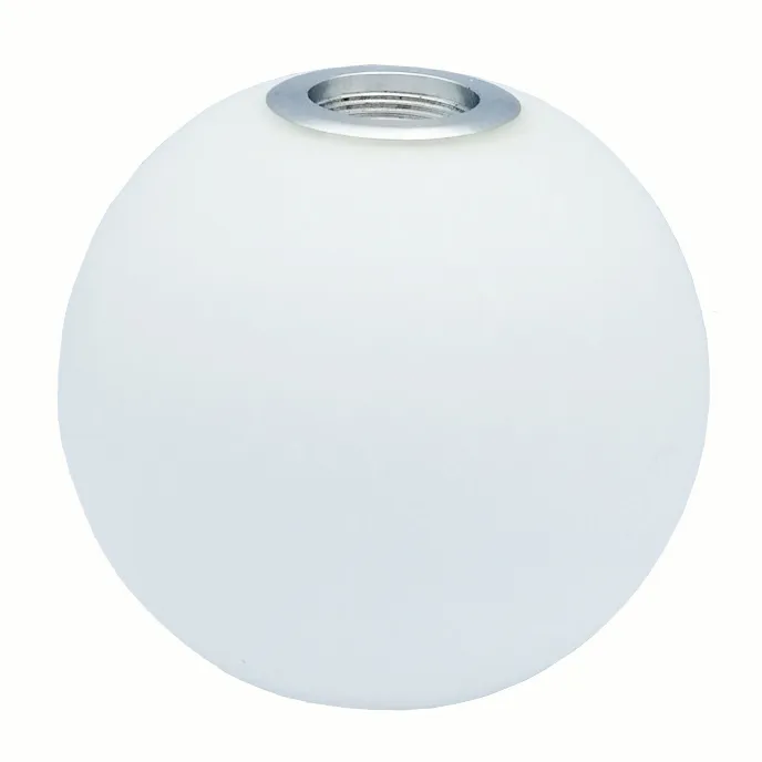 Mobil taklampa reservglas, Opalglas, gängad öppning 2,5 cm Pholc