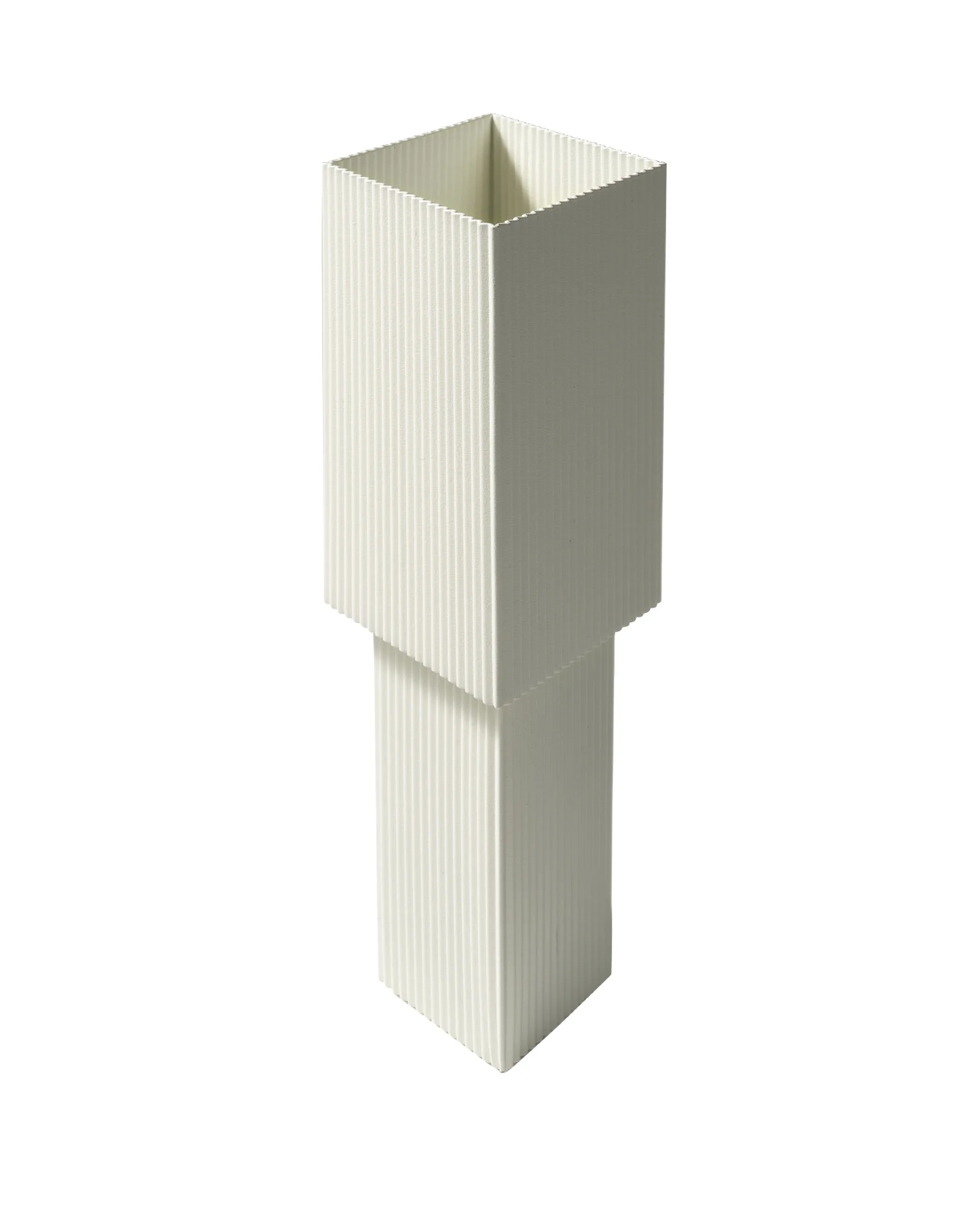 Romb Mini portabel bordslampa 19 cm, Cotton Pholc