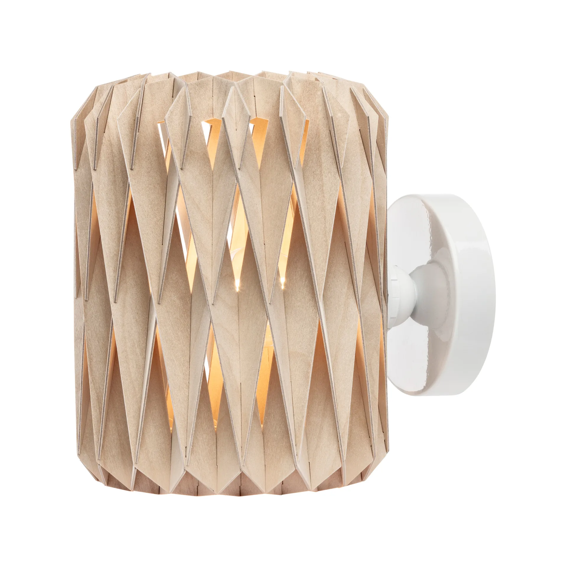 Pilke Signature vägglampa Ø18 cm, Björk Pilke