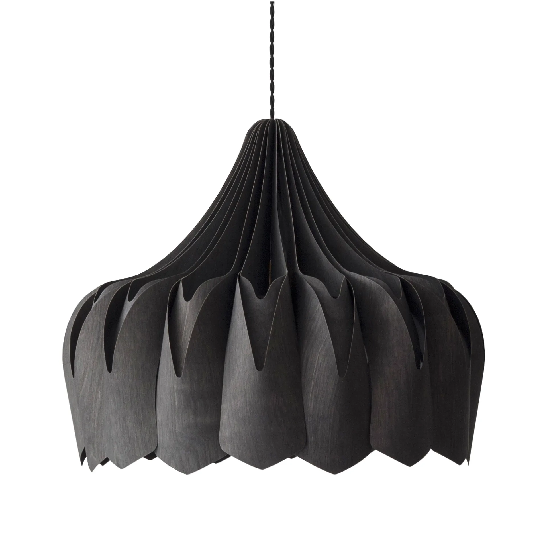 Pioni pendel L Ø52 cm, Svart Pilke