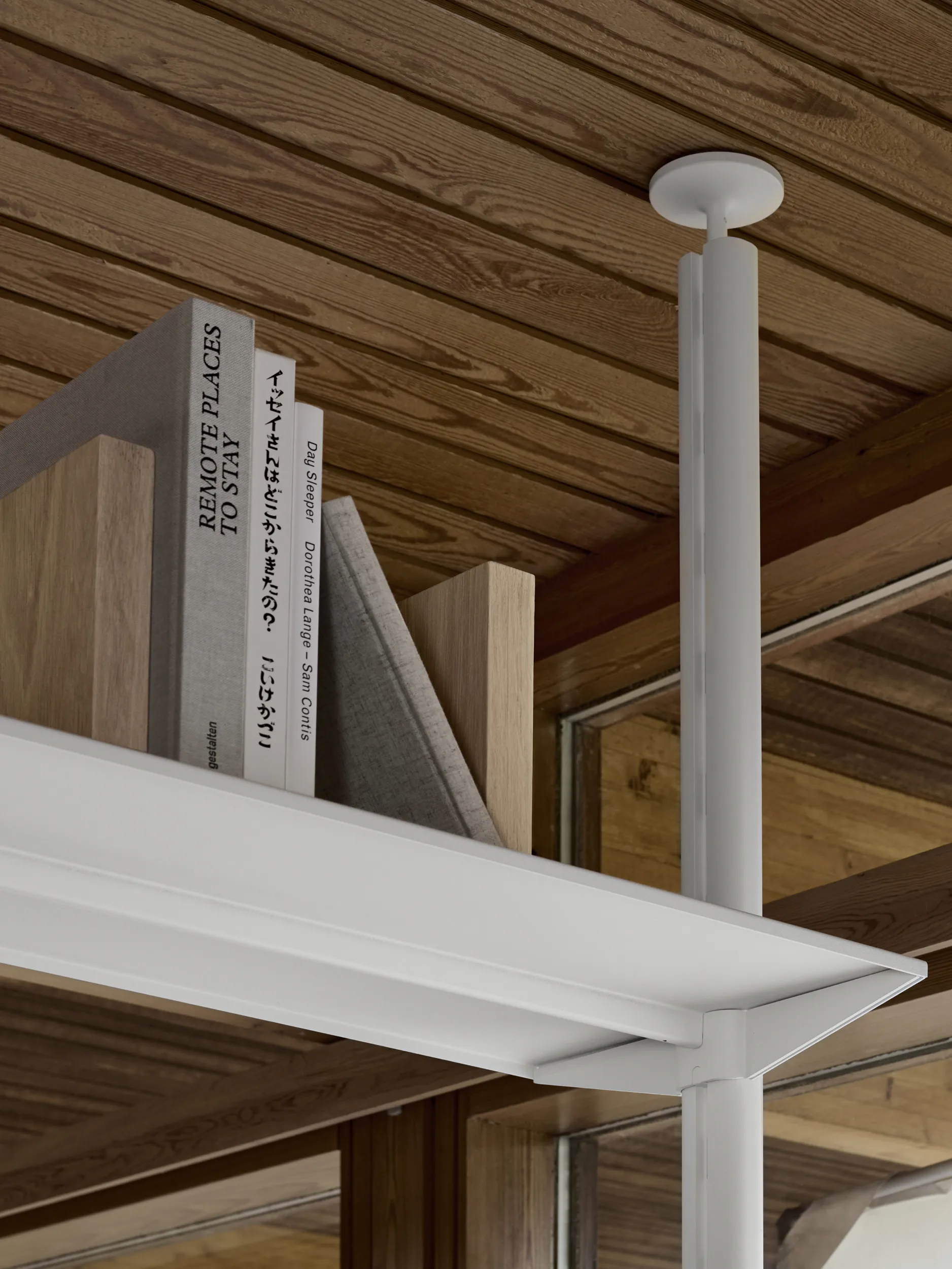 Pira G2 hyllsystem F C A White/Walnut 256-264 cm Pira