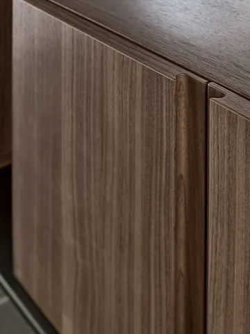 Pira G2 hyllsystem W B Black/Walnut - Pira