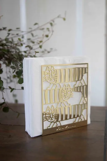 Lisa Larsson Mikey servetthållare - Guld - Pluto Design