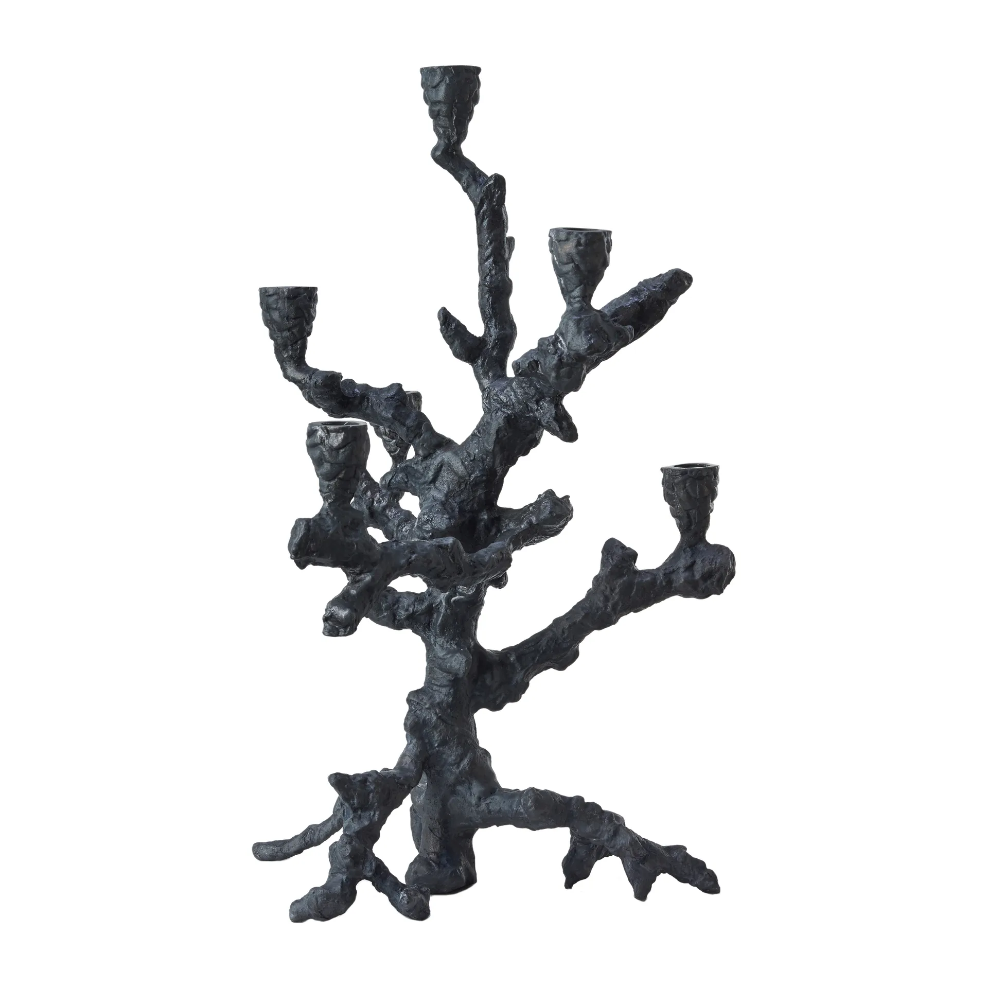 Apple tree ljusstake L 53 cm, Mörkgrå POLSPOTTEN