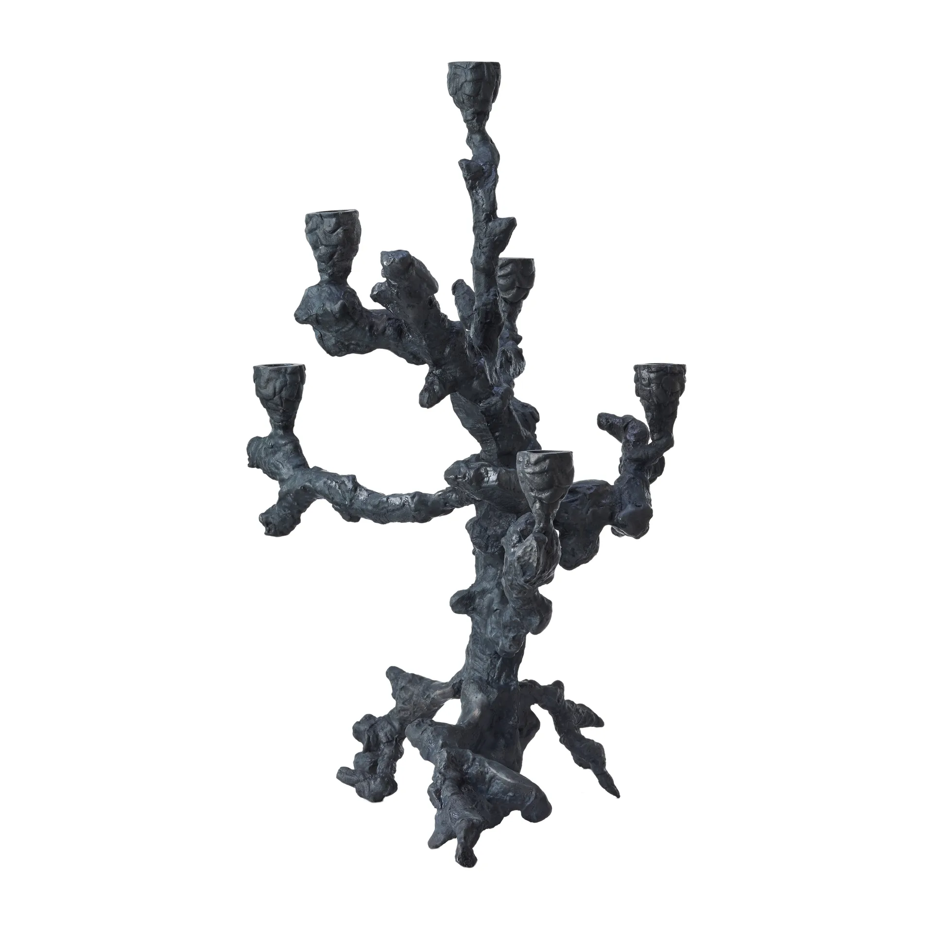 Apple tree ljusstake L 53 cm, Mörkgrå POLSPOTTEN