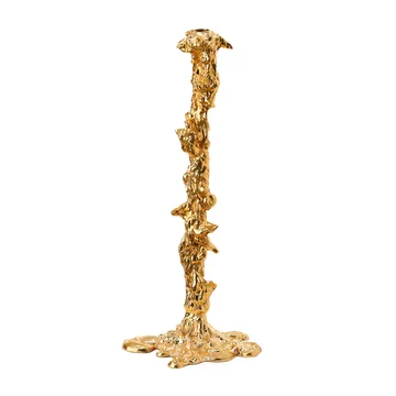 Drip ljusstake XXL 50 cm - Guld - POLSPOTTEN
